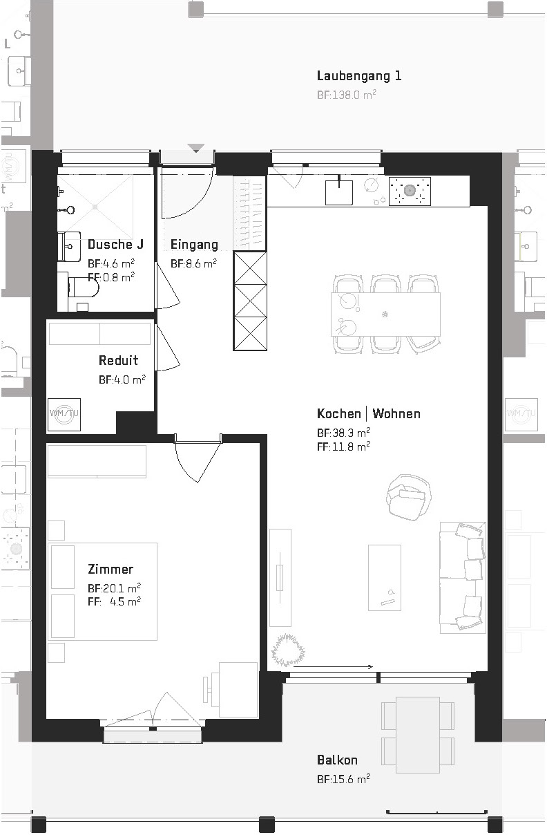 Neue Wohnung, neues Glück! Interessante 2,5-Zi.-Wohnung (WBS) sale